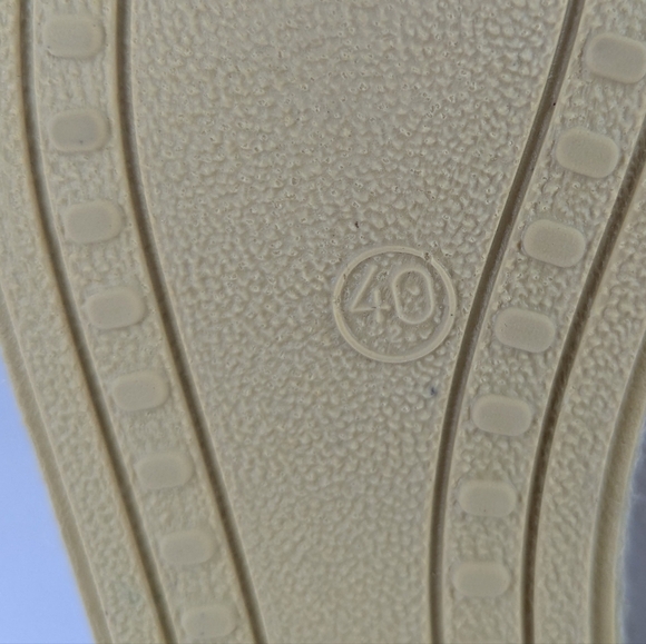 Verbenas Espadrilles Carmen Suede Leather Closed Toe Stone EU40 US 9 NWOB - Picture 11 of 16